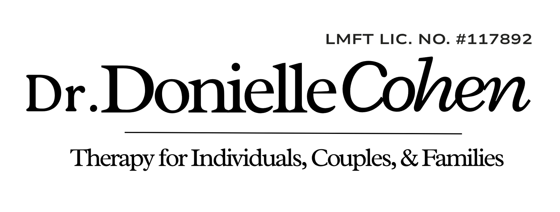 Dr. Donielle Cohen, LMFT