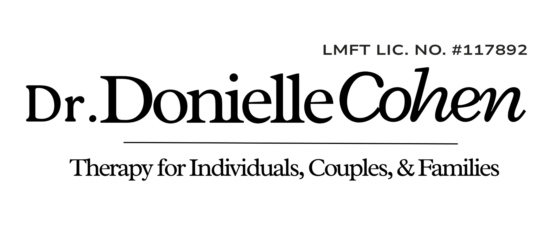 Dr. Donielle Cohen, LMFT